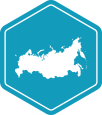 Работаем  в 35 городах РФ